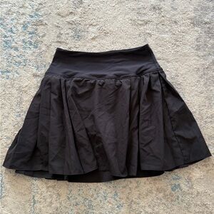 Old Navy Black Circle Skirt with Wide Waistband